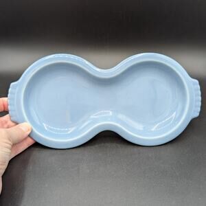 Homer Laughlin Fiestaware Under plate Tray Periwinkle Blue Made in USA Retired